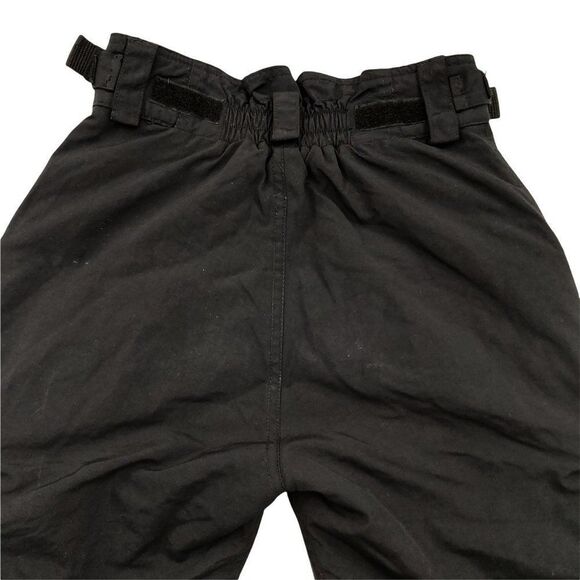 Fera Snow Cargo Pants Unisex Kids 8 Black Insulated Winter Snowboarding - Picture 5 of 8